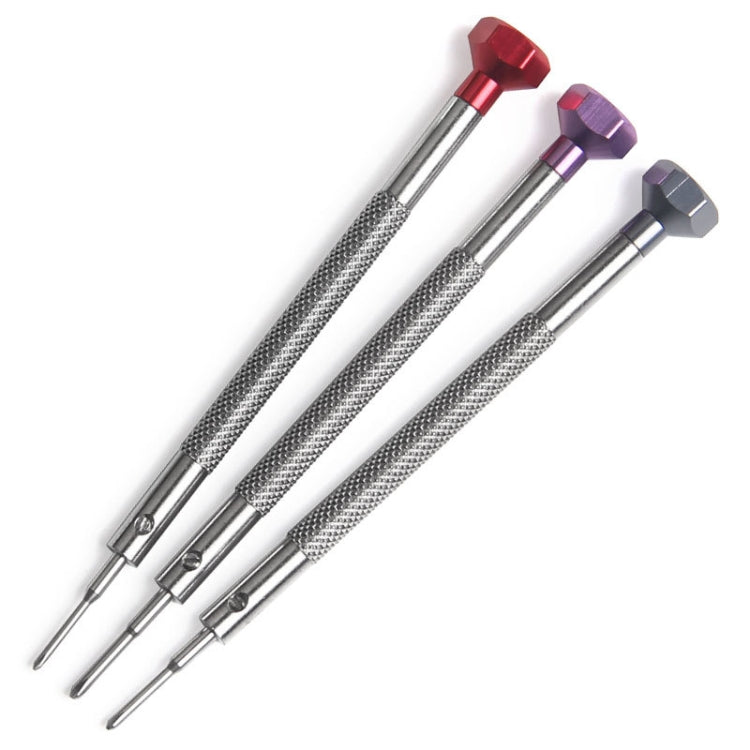 3 PCS LSD5075 Color Screwdriver Watch Repair Tool, Model: 1.2mm Crosshead - free shipping - PMC TechLife - Order now!