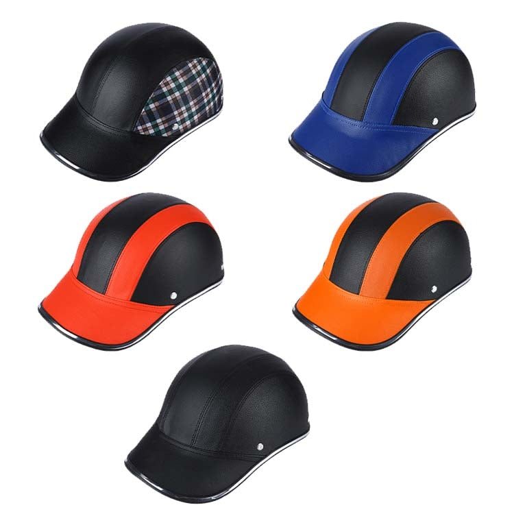 BSDDP A0322 Summer Half Helmet Lightweight Safety Helmet(Orange) - Protective Helmet & Masks by BSDDP | Online Shopping South Africa | PMc TechLife | Buy Now Pay Later Mobicred