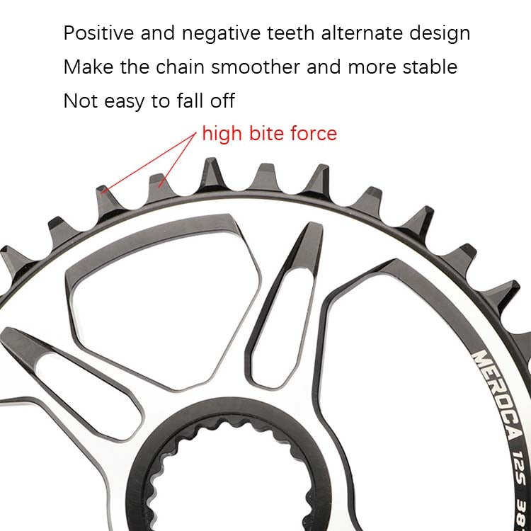 MEROCA Positive And Negative Teeth Repair Disc For Shimano M7100/8100/9100(38T Single Disk) - free shipping - PMc TechLife - Order now!