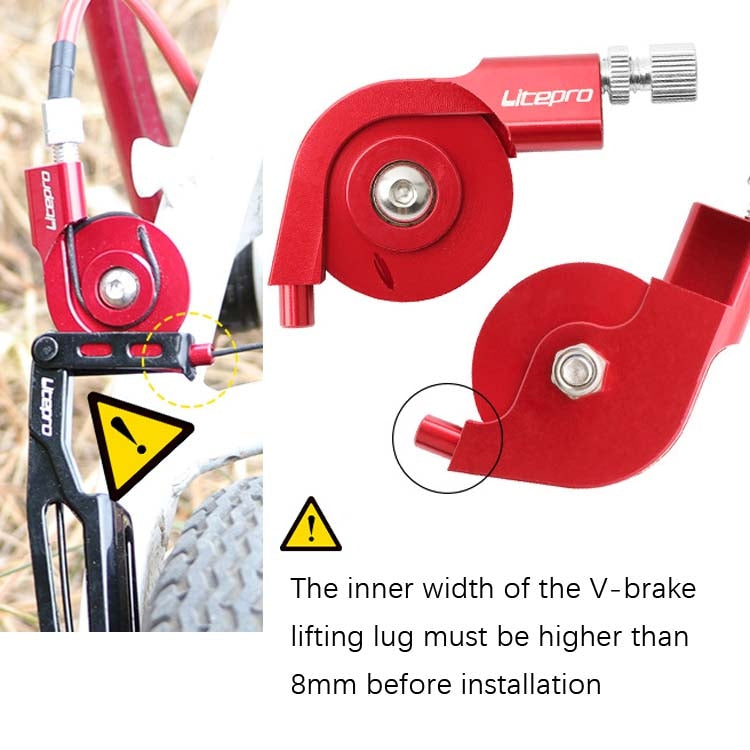 LitePro Bike V-Brake Stroke Converter(Red) - free shipping - PMc TechLife - Order now!