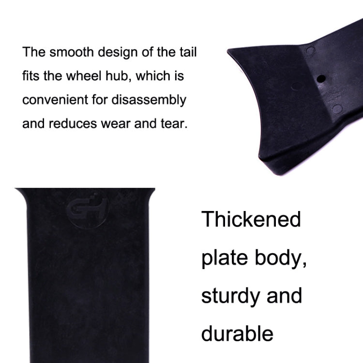 2pcs Flat Tire Labor-Saving Beading Rod(Black) - Tire Repair & Installation Tools by PMC TechLife | Online Shopping South Africa | PMC TechLife | Buy Now Pay Later Mobicred