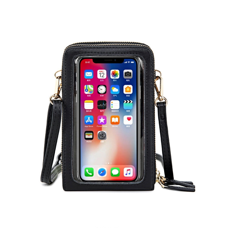 SJ617 Multifunctional Touch Screen Phone Bag Single-shoulder Bag(Black) - free shipping - PMC TechLife - Order now!