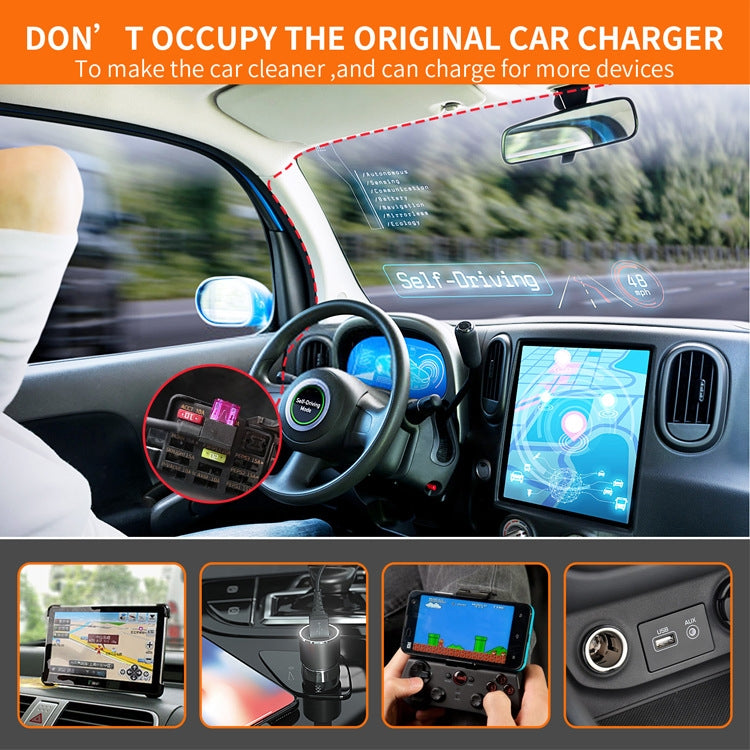 C301 12V to 5V Car ACC Takes Electricity Buck Cables, Model: Buckle + 4 x Take Appliance - Cables & Connectors by PMC TechLife | Online Shopping South Africa | PMC TechLife | Buy Now Pay Later Mobicred