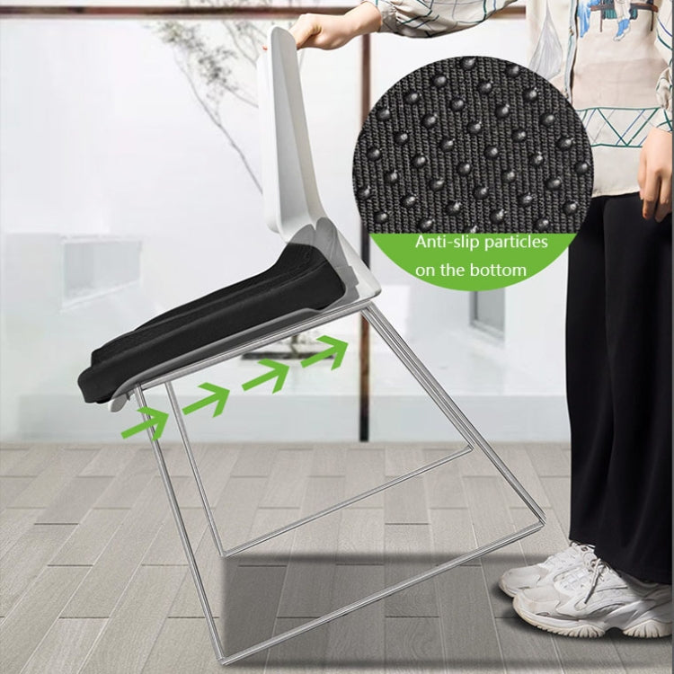 QFC060 V-shaped Car Memory Foam Non-slip Seat Cushion(Black) - Seat Accessories by PMC TechLife | Online Shopping South Africa | PMC TechLife | Buy Now Pay Later Mobicred