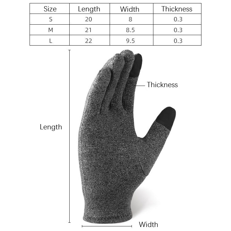 Sports Fitness Training Joint Protection Warm Gloves, Size: M(Grey) - Safety Gloves by PMC TechLife | Online Shopping South Africa | PMC TechLife | Buy Now Pay Later Mobicred