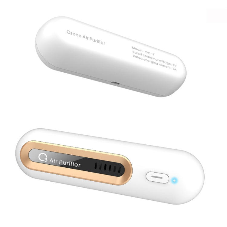 M9 Mini Ozone Sterilizer Home Refrigerator Deodorizer(White) - free shipping - PMC TechLife - Order now!