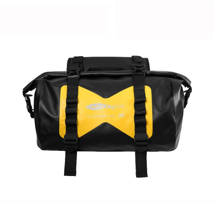 AFISHTOUR FM2021 Large Capacity Waterproof Motorcycle Rear Seat Bag, Color: Yellow - free shipping - PMC TechLife - Order now!