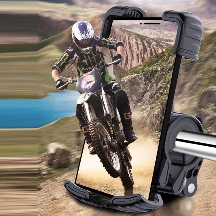 YYS-443-1 Bicycle Push Type Mobile Phone Navigation Bracket(Black) - Holders by PMC TechLife | Online Shopping South Africa | PMC TechLife | Buy Now Pay Later Mobicred