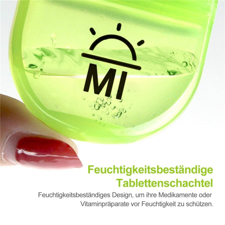 21-compartment Rainbow Pill Box One Week Pill Box(Transparent +Colorful) - free shipping - PMC TechLife - Order now!