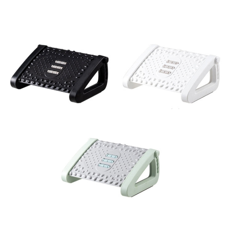 Office Computer Set Up Foot Stool Foot Massage Pedal(White) - free shipping - PMC TechLife - Order now!