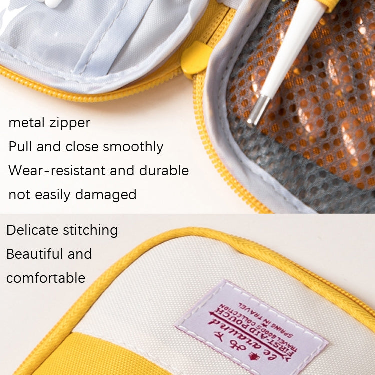 Travel Home Portable Medical Bag, Color: Yellow Large - free shipping - PMC TechLife - Order now!