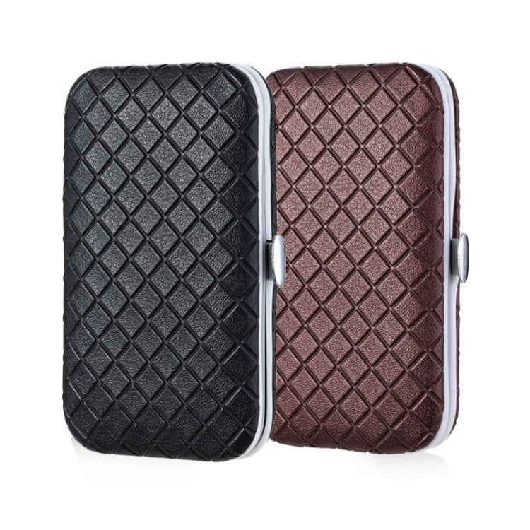 Stainless Steel Nail Trimming Grooming Set(Black) - Nail Clipper by PMC Jewellery | Online Shopping South Africa | PMC Jewellery | Buy Now Pay Later Mobicred