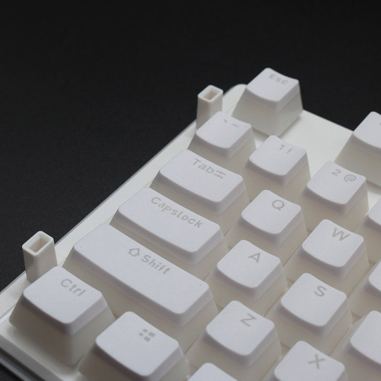 Pudding Double-layer Two-color 108-key Mechanical Translucent Keycap(Apple Green) - Silicone / Sticker by PMC TechLife | Online Shopping South Africa | PMC TechLife | Buy Now Pay Later Mobicred