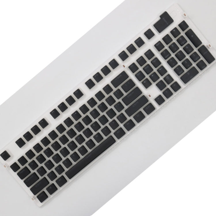 Pudding Double-layer Two-color 108-key Mechanical Translucent Keycap(Dark Blue) - Silicone / Sticker by PMC TechLife | Online Shopping South Africa | PMC TechLife | Buy Now Pay Later Mobicred