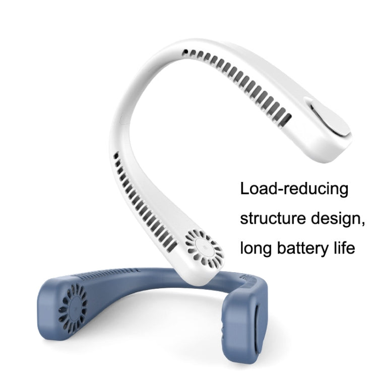 F2 USB Outdoor Portable Hanging Neck Fan(White) - Electric Fans by PMC TechLife | Online Shopping South Africa | PMC TechLife | Buy Now Pay Later Mobicred