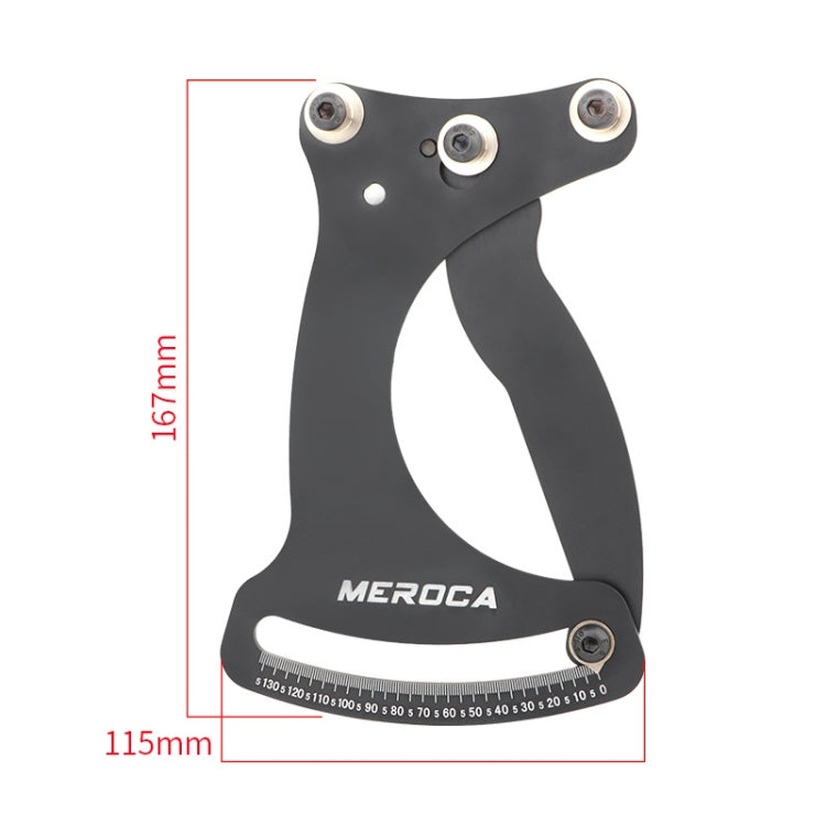 MEROCA Bicycle Ring Calibration Tool Spoke Tension Tube Wheel Set Steel Wire, Color: Colorful - Maintenance tools by MEROCA | Online Shopping South Africa | PMc TechLife | Buy Now Pay Later Mobicred