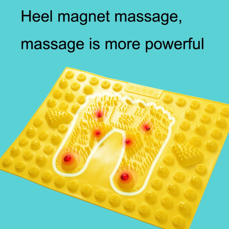Fitness Toe Pressing Board Foot Magnetic Therapy Massage Pad(Yellow) - free shipping - PMC TechLife - Order now!