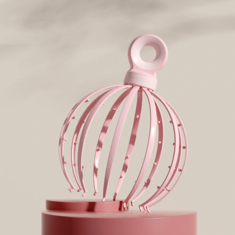 D18 Head Massager Relax Scalp Meridian Massager, Style: 12 Claw (Pink) - free shipping - PMC TechLife - Order now!