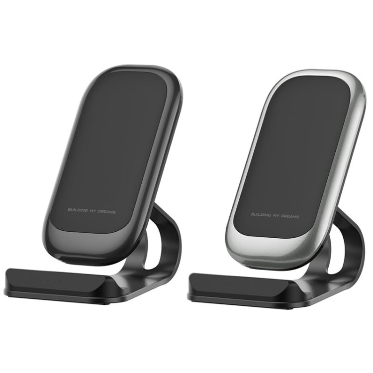 Z01 15W Multifunctional Desktop Wireless Charger with Stand Function, Spec: MCU (Black) - free shipping - PMC Jewellery - Order now!