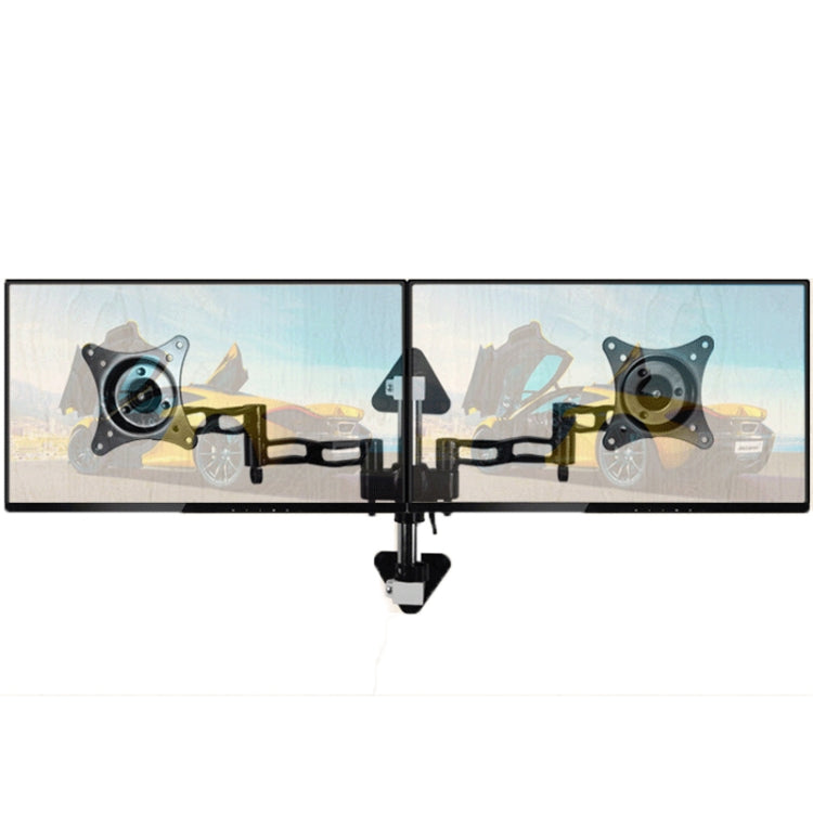 Gibbon Mounts D08W-300  Monitor Bracket Dual Screen Wall Bracket Splicing Computer Bracket - free shipping - PMC Jewellery - Order now!
