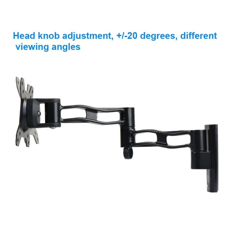 Gibbon Mounts L33 Monitor Bracket Wall Mounting Telescopic Rotating Aluminum Alloy TV Hanger - free shipping - PMC Jewellery - Order now!