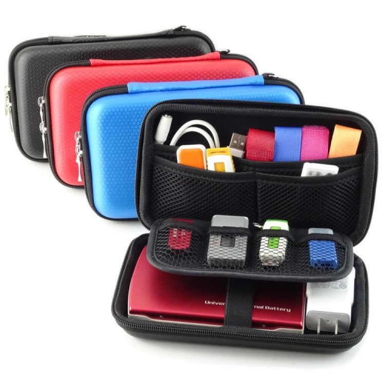 GH1302 EVA Hard Shell Hard Drive Bag Digital Storage Bag(Red) - Hard Drive Bags & Cases by PMC TechLife | Online Shopping South Africa | PMC TechLife | Buy Now Pay Later Mobicred
