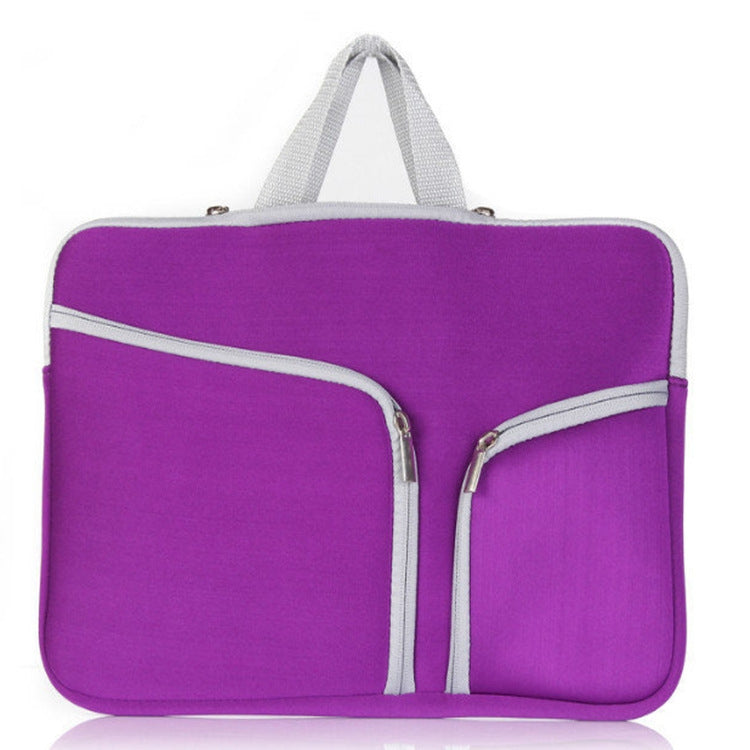 T228 Diving Material Computer Bag Multi-pocket Laptop Liner Bag, Size: 17 Inch(Purple) - 15.6 - 17 inch by PMC TechLife | Online Shopping South Africa | PMC TechLife | Buy Now Pay Later Mobicred