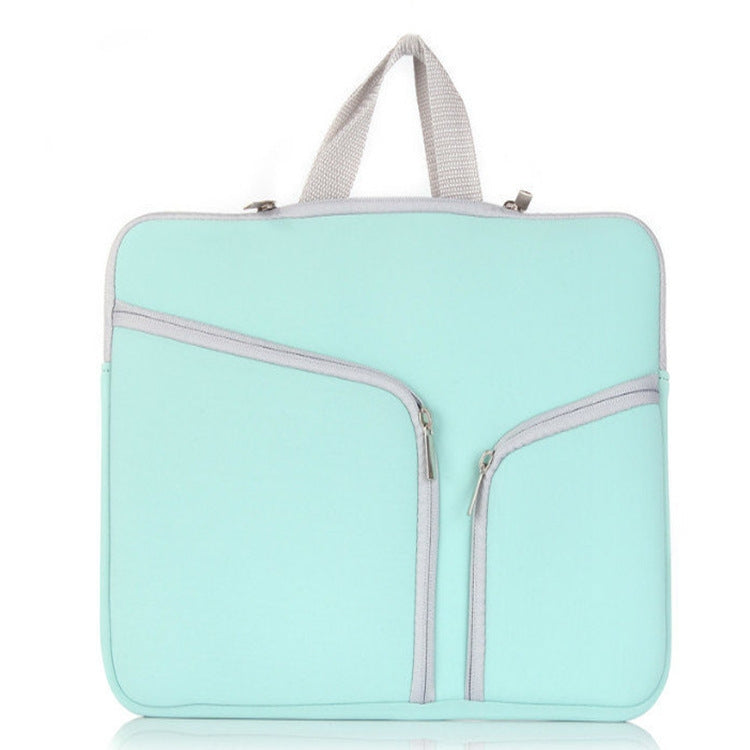 T228 Diving Material Computer Bag Multi-pocket Laptop Liner Bag, Size: 17 Inch(Mint Green) - 15.6 - 17 inch by PMC TechLife | Online Shopping South Africa | PMC TechLife | Buy Now Pay Later Mobicred