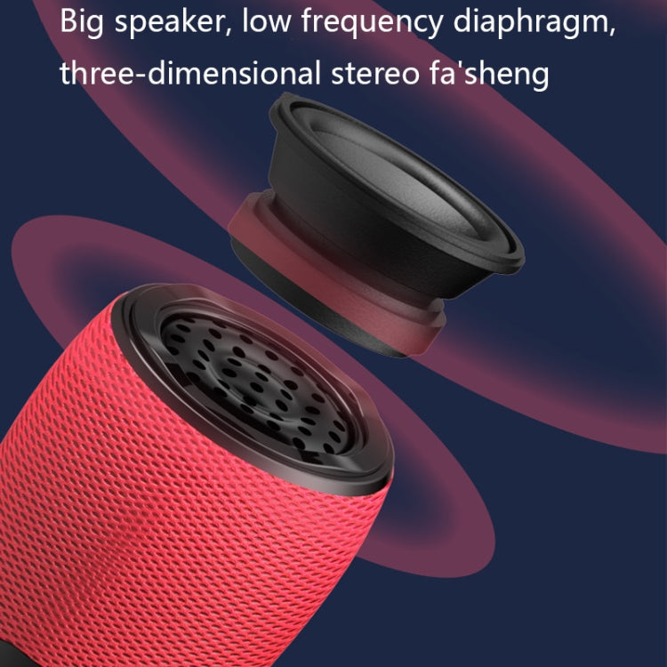 WS898 Live Wireless Bluetooth Microphone with Audio Function(Pink) - Microphone by PMC TechLife | Online Shopping South Africa | PMC TechLife | Buy Now Pay Later Mobicred