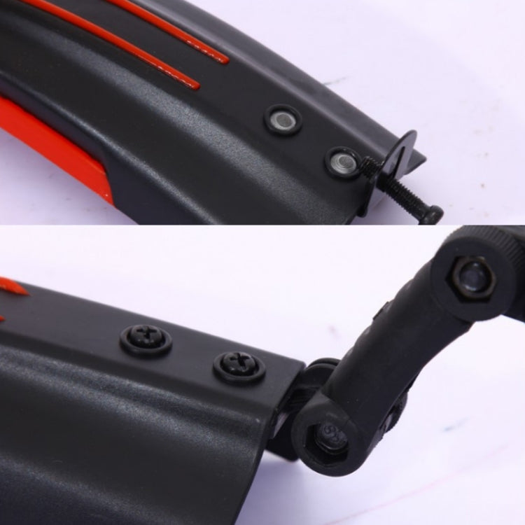 1 Set  Dual Color Bicycle Mudguard Mountain Bike Fenders Set(Dark Blue) - Mudguards by PMc TechLife | Online Shopping South Africa | PMc TechLife | Buy Now Pay Later Mobicred