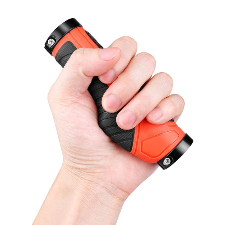 1 Pair Bicycle MTB Bike Handlebar Grips Rubber Anti-Slip Racing Bike Grip(Grey) - Bicycle Grips by PMC TechLife | Online Shopping South Africa | PMC TechLife | Buy Now Pay Later Mobicred