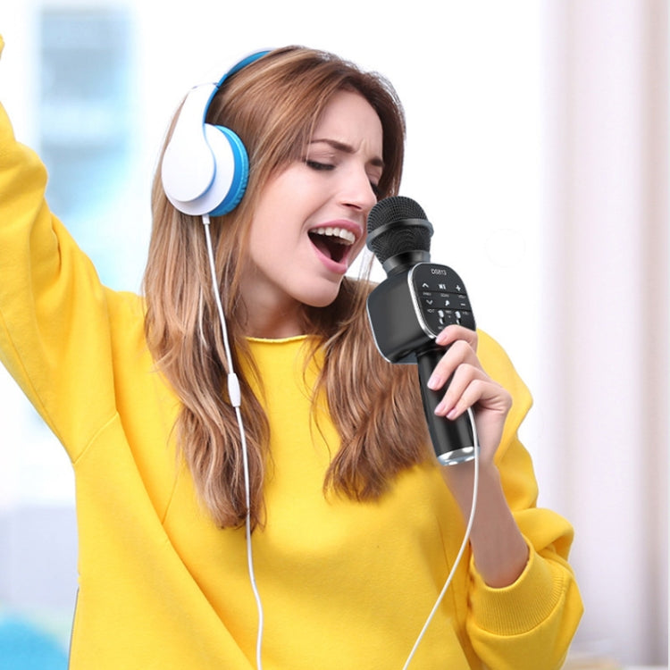 DS813 Live Wireless Bluetooth Microphone(Yellow) - Microphone by PMC TechLife | Online Shopping South Africa | PMC TechLife | Buy Now Pay Later Mobicred
