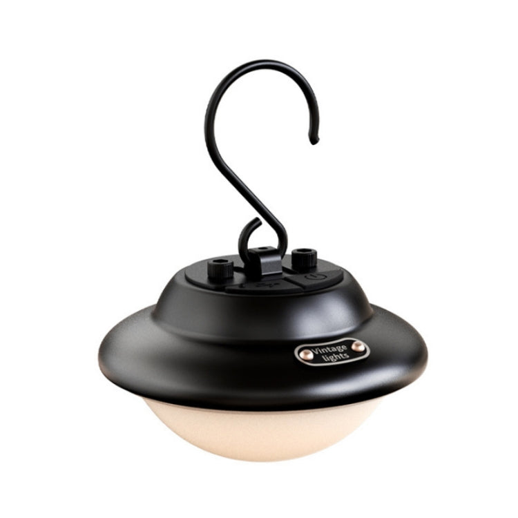Outdoor Portable Hanging USB Charging Camping Light(Black) - Camping Lighting by PMc TechLife | Online Shopping South Africa | PMc TechLife | Buy Now Pay Later Mobicred