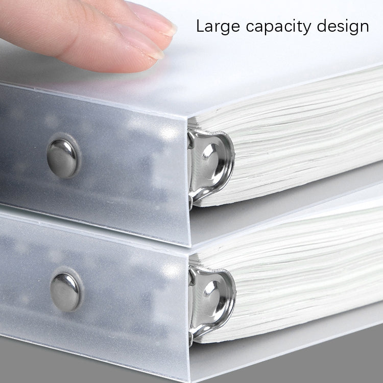 Transparent Matte PP Soft Shell Cover Hand Accountive Page, Style: B5 Point Array Core - Notebooks by PMc TechLife | Online Shopping South Africa | PMc TechLife | Buy Now Pay Later Mobicred