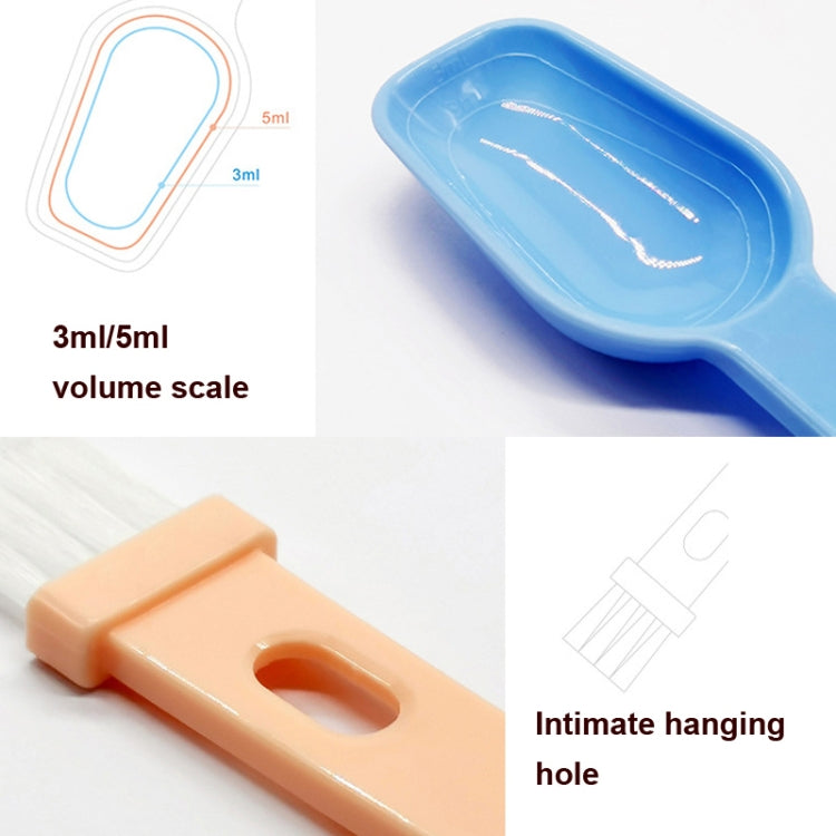 20 PCS Coffee Bean Grinder Spoon Grinder Cleaning Brush With Scale(Pink Handle Black Hair) - free shipping - PMC TechLife - Order now!