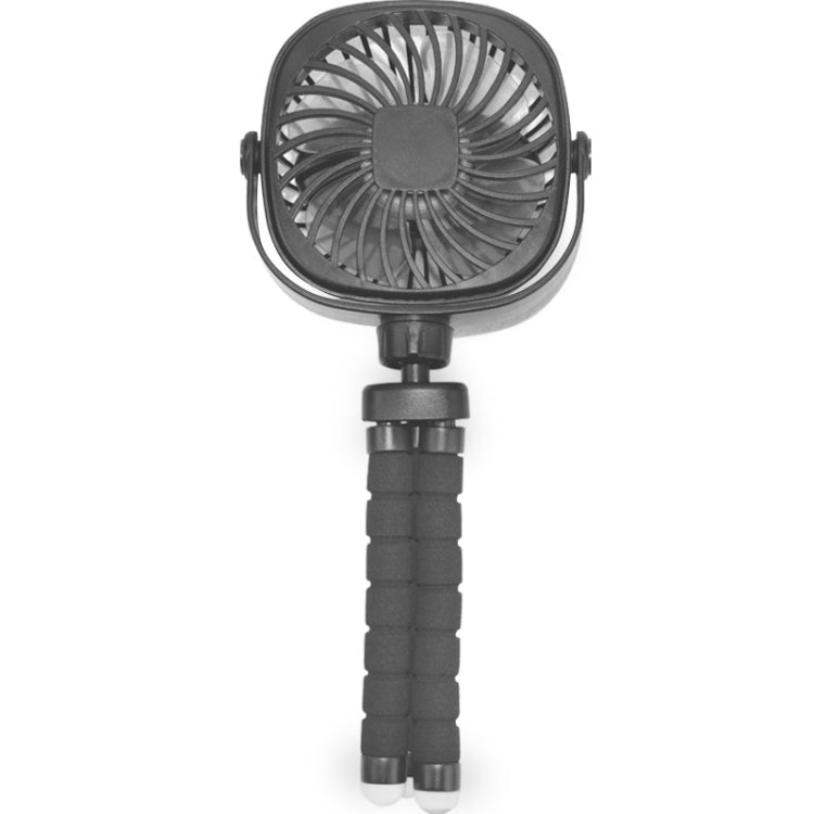 Octopus Stroller Deformation Fan Desktop Portable Handheld USB Small Fan, Colour: 2200mAh Black - Electric Fans by PMC TechLife | Online Shopping South Africa | PMC TechLife | Buy Now Pay Later Mobicred