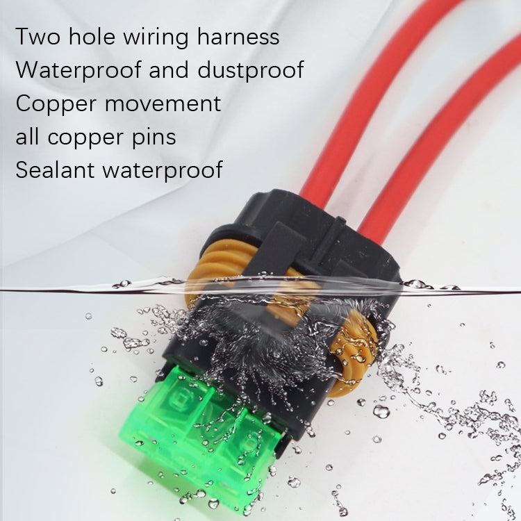 Car Slice Fuse Holder Waterproof Fuse Box Tape Line Fuse Box(Insurance Box With No.12 Cable) - free shipping - PMC TechLife - Order now!