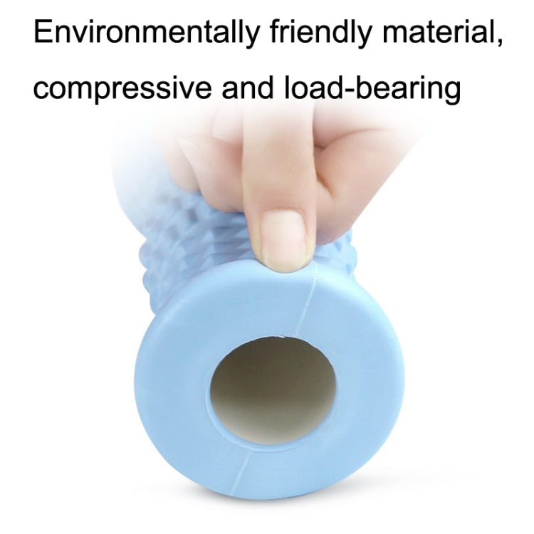 EVA Mini Fitness Roller Foot Massage Acupressure Relaxation Massage(Sky Blue) - free shipping - PMC TechLife - Order now!