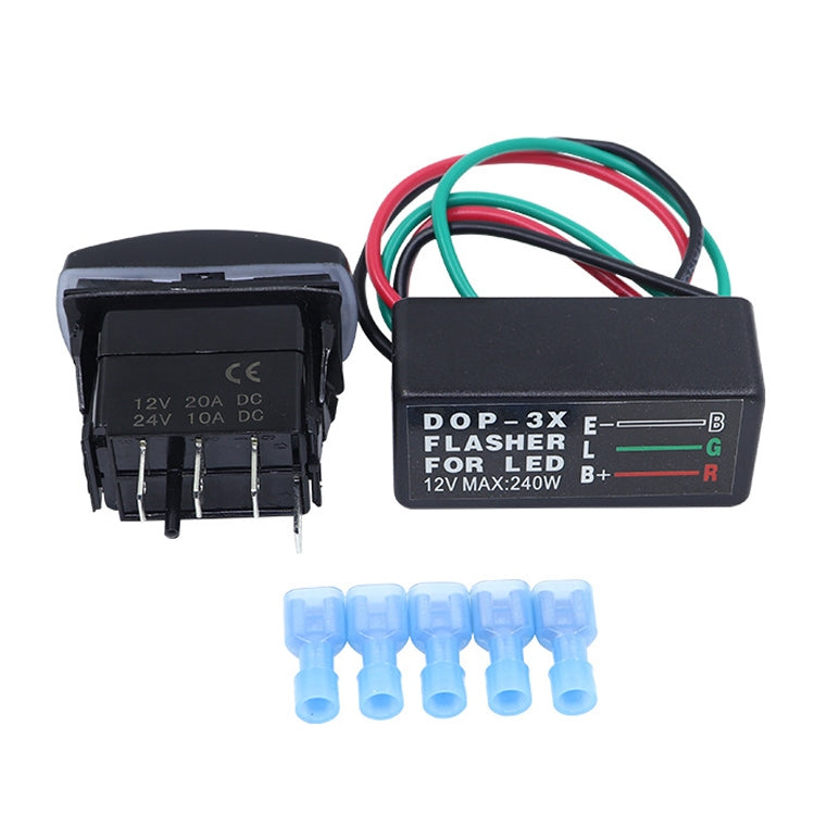 3 In 1 DOP-3X Motorcycle Flash LED Turning Light Controller - free shipping - PMC TechLife - Order now!