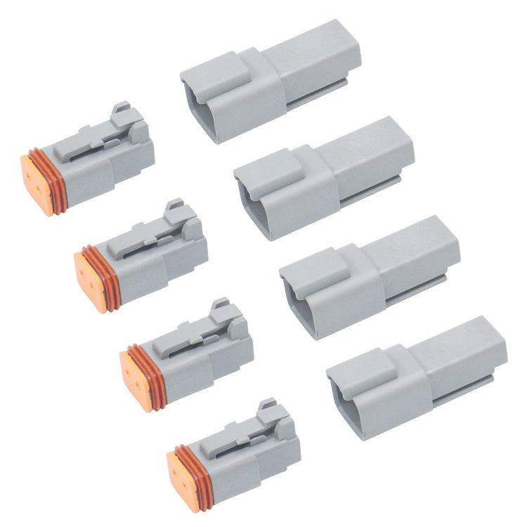 4 PCS DT04-2P / DT06-2S With Copper Car Waterproof Connector Conductive Connection Terminal - Booster Cable & Clip by PMC TechLife | Online Shopping South Africa | PMC TechLife | Buy Now Pay Later Mobicred