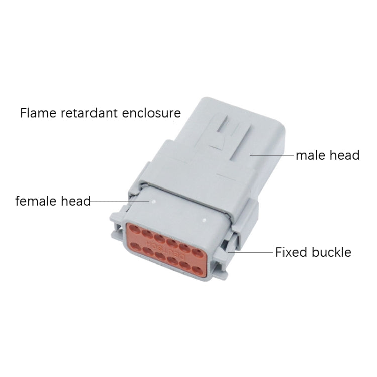 4 PCS DT04-3P / DT06-3S With Copper Car Waterproof Connector Conductive Connection Terminal - Booster Cable & Clip by PMC TechLife | Online Shopping South Africa | PMC TechLife | Buy Now Pay Later Mobicred