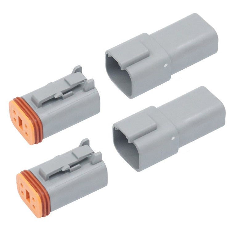2 PCS DT04-4P / DT06-4S With Copper Car Waterproof Connector Conductive Connection Terminal - free shipping - PMC TechLife - Order now!