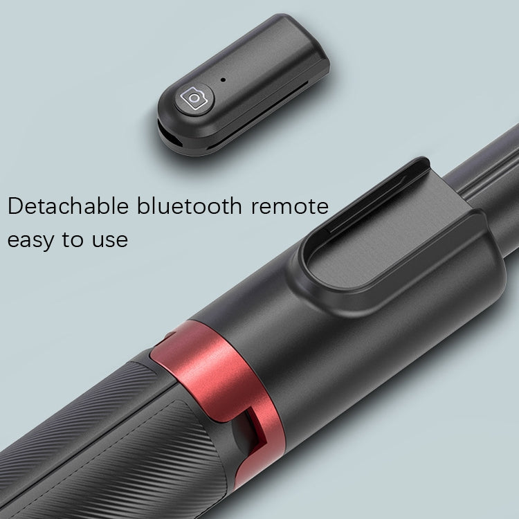 Desktop Multi-Function Live 1.3m Tripod Portable Integrated Bluetooth Selfie Rod(Black) - Selfie Sticks by PMC TechLife | Online Shopping South Africa | PMC TechLife | Buy Now Pay Later Mobicred