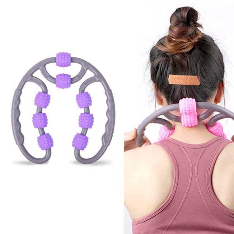 Eight Round Yoga Training Roller Ring-Shaped Leg Massager(Purple) - free shipping - PMC TechLife - Order now!