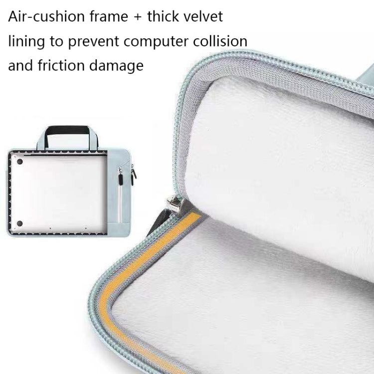 Q5 PU Water-resistant and Wear-resistant Laptop Liner Bag, Size: 14 / 14.6 inch(Khaki) - 14.1 inch by PMC Jewellery | Online Shopping South Africa | PMC Jewellery | Buy Now Pay Later Mobicred