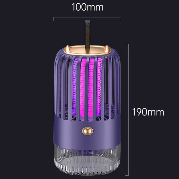 BG-005 Cage Shock Inhalation USB Mute Mosquito Repellent, Style: Charging Model(Blue) - Repellents by PMC TechLife | Online Shopping South Africa | PMC TechLife | Buy Now Pay Later Mobicred