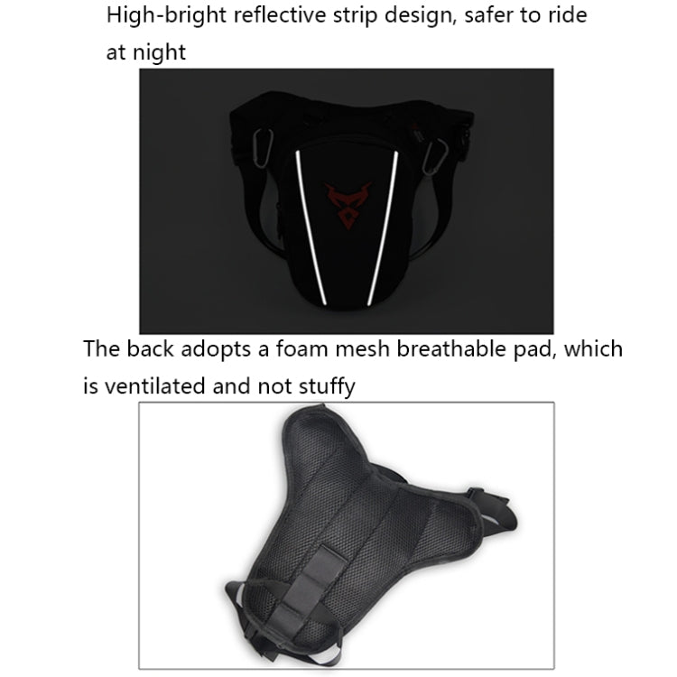 MOTOCENTRIC 11-MC-0105 Motorcycle Riding Leg Bag Waist Bag(Blue) - free shipping - PMC TechLife - Order now!