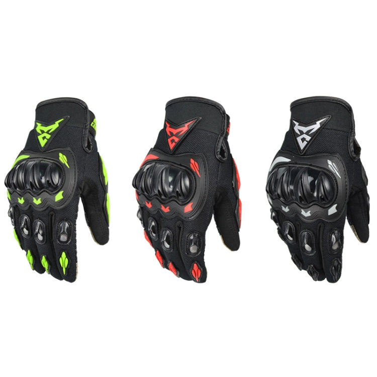 MOTOCENTRIC 13-MC-010 Touch Screen Motorcycle Breathable Gloves, Specification: XXL(Green) - free shipping - PMC TechLife - Order now!