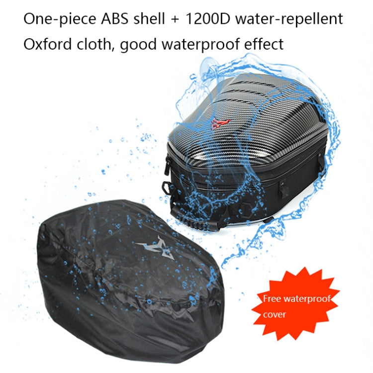 MOTOCENTRIC 11-MC-0113 Outdoor Riding Motorcycle Rear Seat Bag(Red) - free shipping - PMC TechLife - Order now!