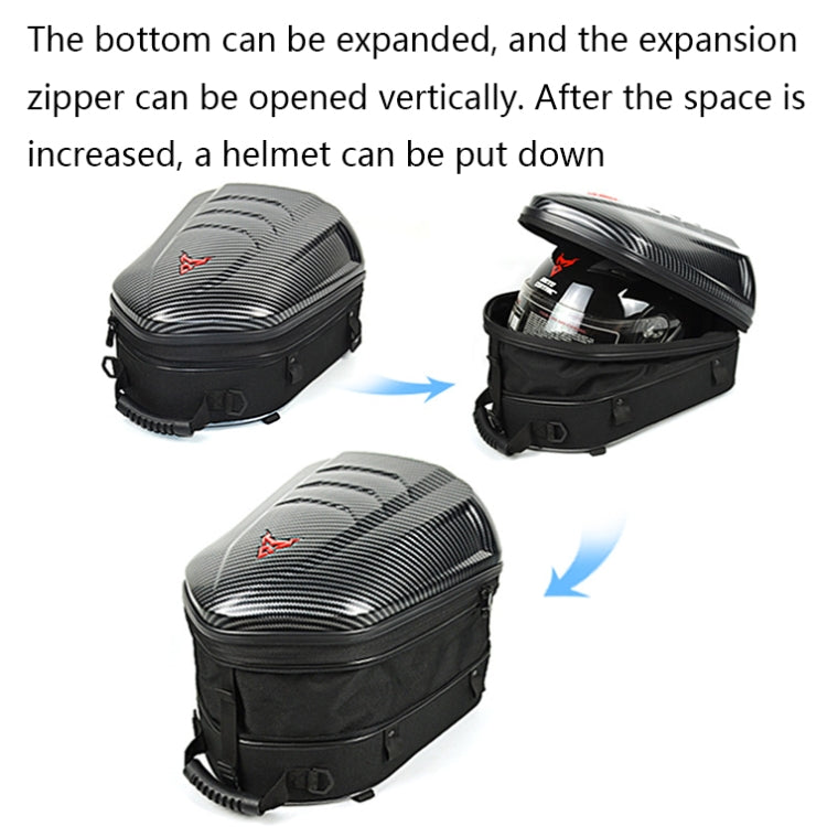 MOTOCENTRIC 11-MC-0113 Outdoor Riding Motorcycle Rear Seat Bag(Gray) - free shipping - PMC TechLife - Order now!